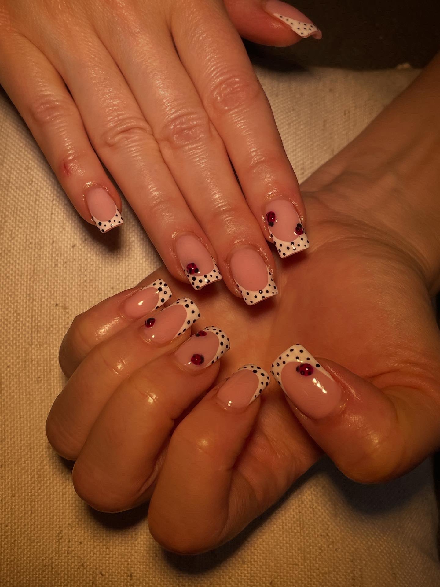 Colorful Nail Art with Geometric Patterns - Custom nail designs