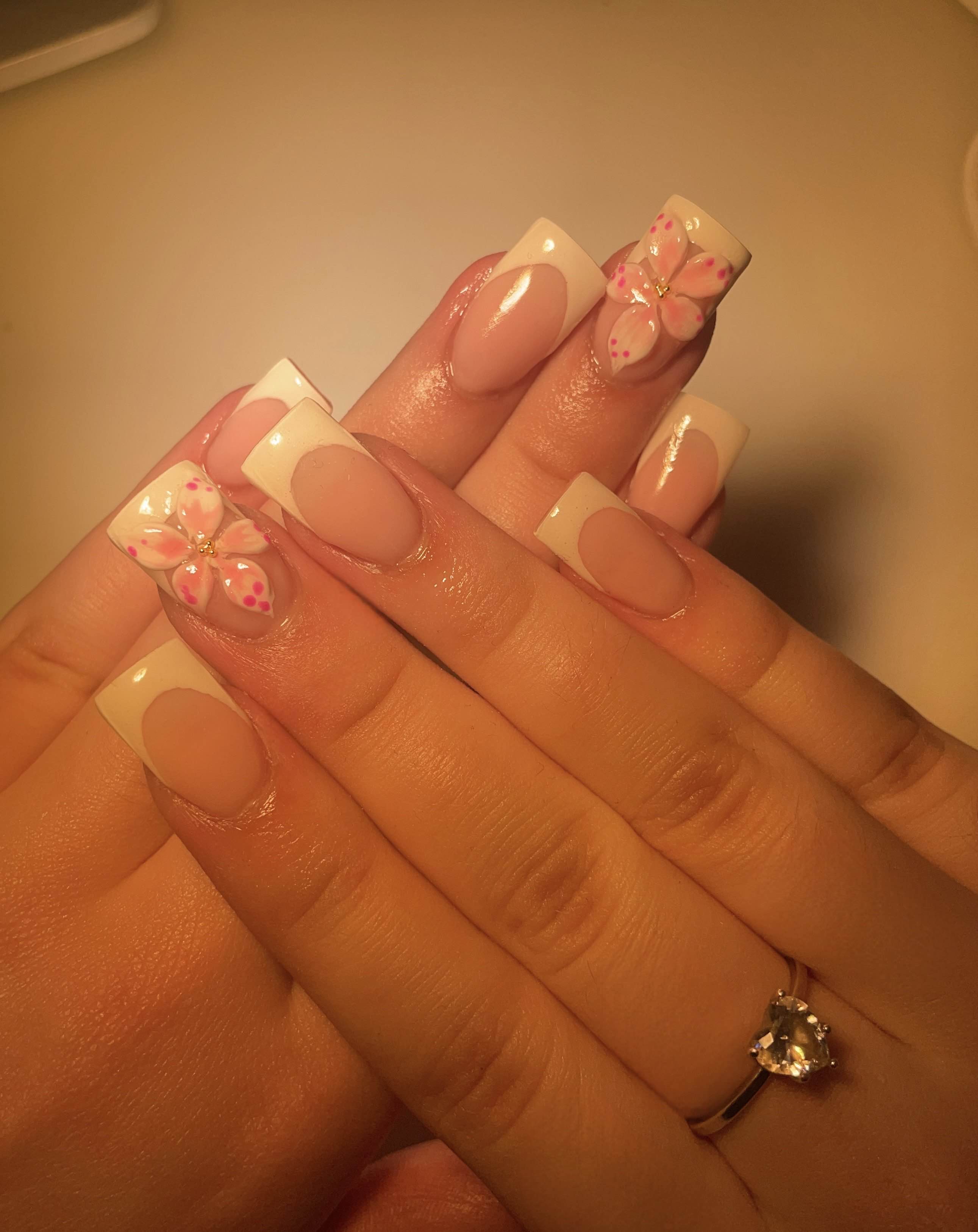 Manicure process at NailsByCeline salon